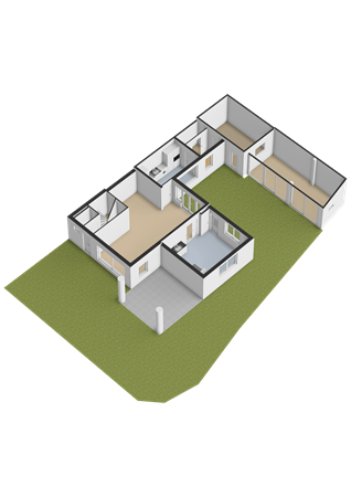 Floorplan - Zuidwenk 59, 3751 CB Bunschoten-Spakenburg